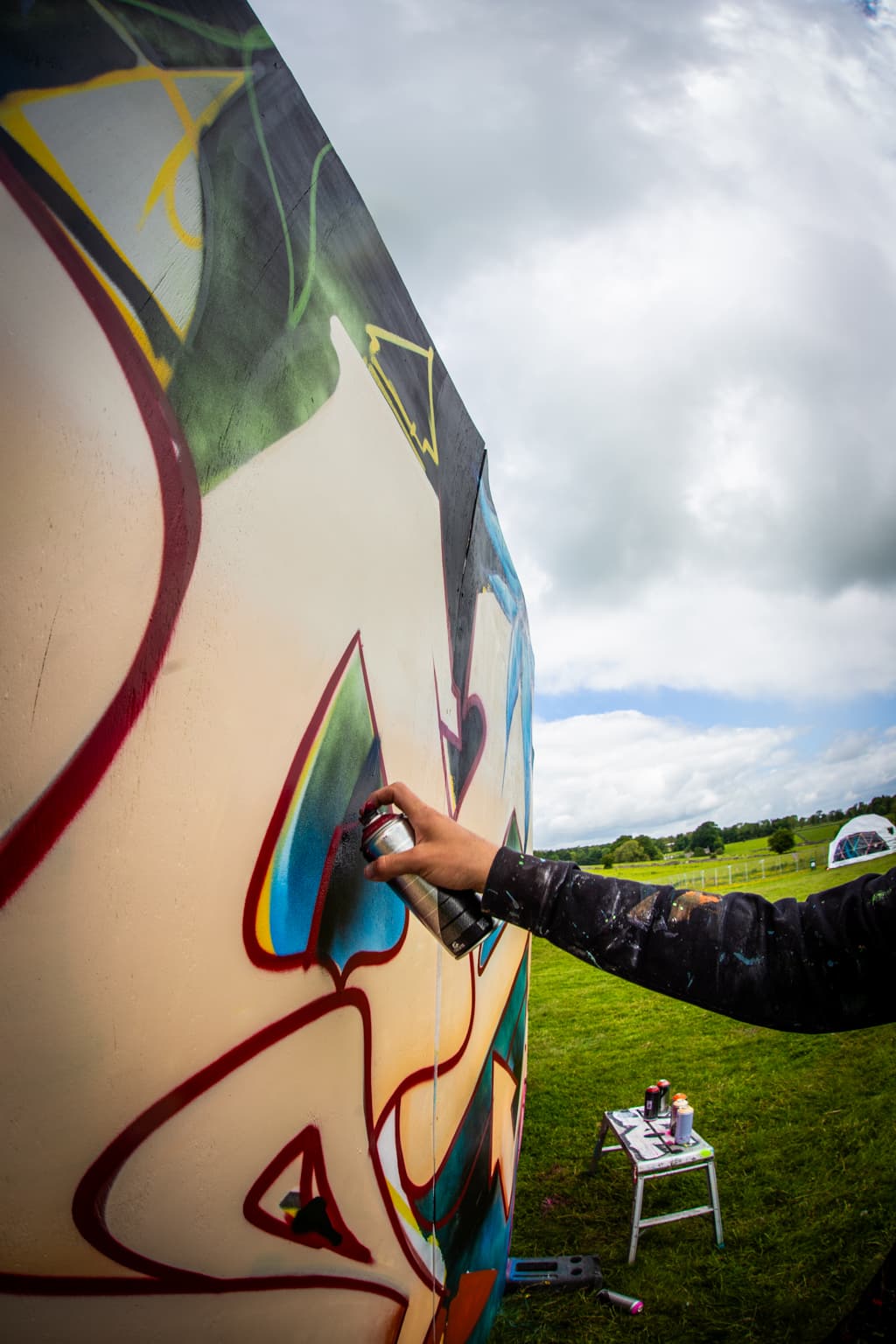 Vibes Marquee at Rosa Festival