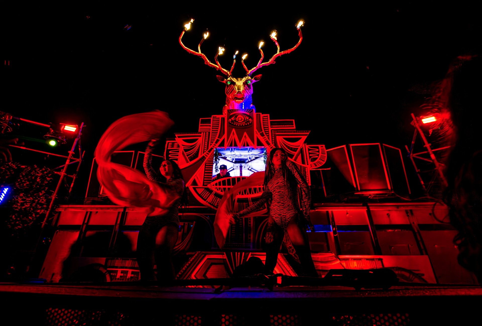 The stag stage at Rosa Festival